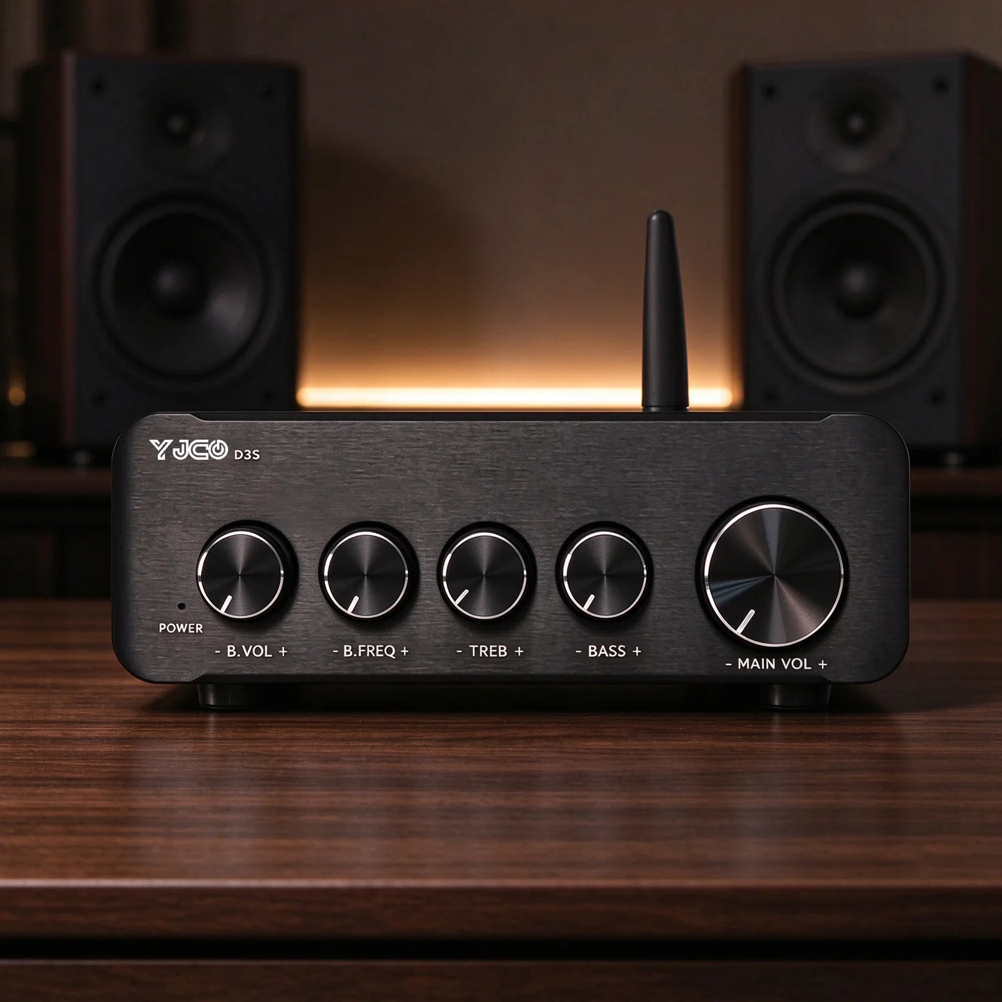 YJCO TPA3255*2 High-Power Digital HIFI Power Amplifier With QCC3034 BT 5.1 QCC3084 BT 5.4 Decoding and LDAC Support