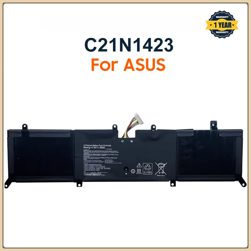 

Детали для ноутбука C21N1423 Аккумулятор для ноутбука ASUS X302L X302LJ X302LA R301LA F302LJ F302U X302LJ-R4073/R4036H 7,6 V 38WH 4 cell