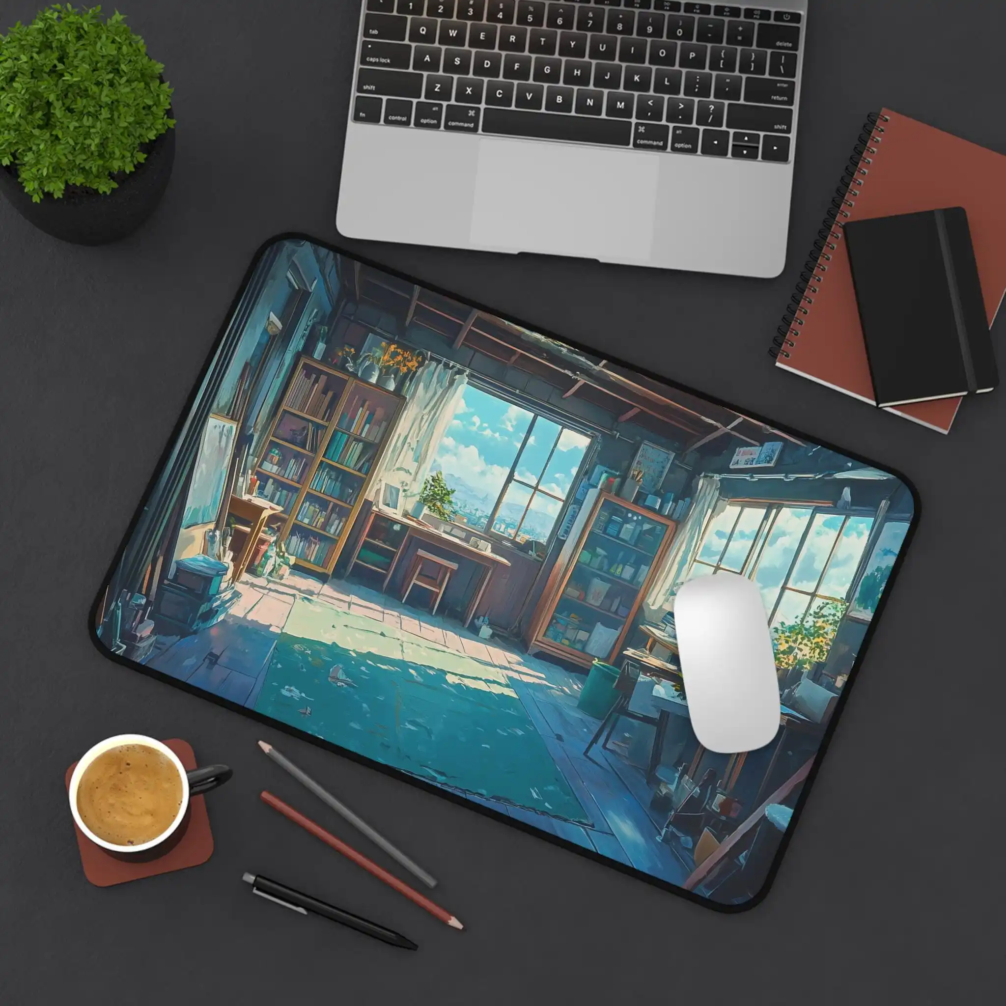 

Bizarre Study Cute Mouse Pad, Large Size Study Gaming Mouse Pads, Beautiful and Cute Home Office Deskmat, Desk Decoration