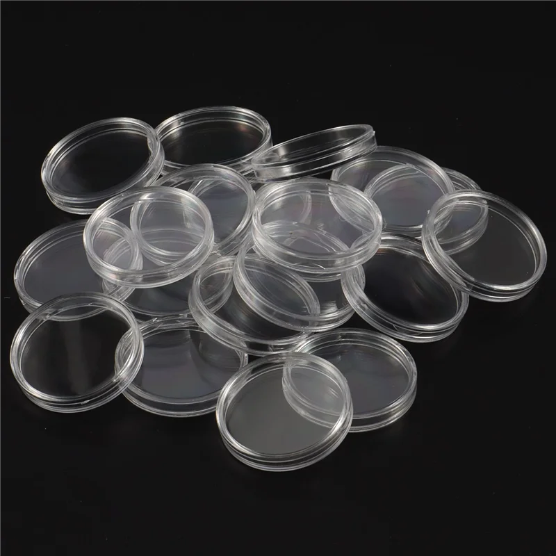 

【58% OFF】17/20/25/27/30Mm Coin Holder, 300Pcs Silver Coin Capsules With Foam Gasket, Professional Coin Case For Coin Collection