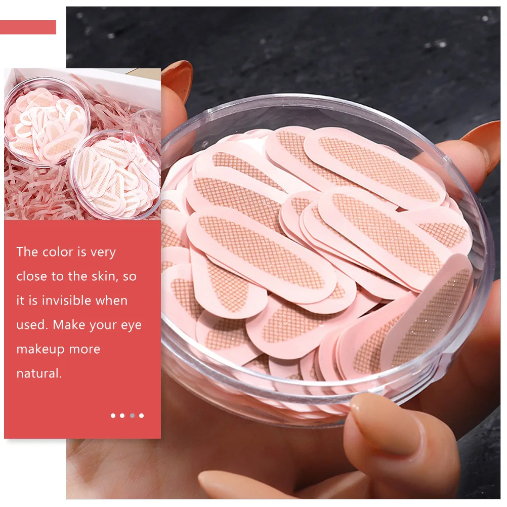 1Set Invisible Double Eyelid Tape Eyelid Lifter Strips for Hooded Droopy Eyes Deep Crease Makeup Tool Comfortable All Day Wear