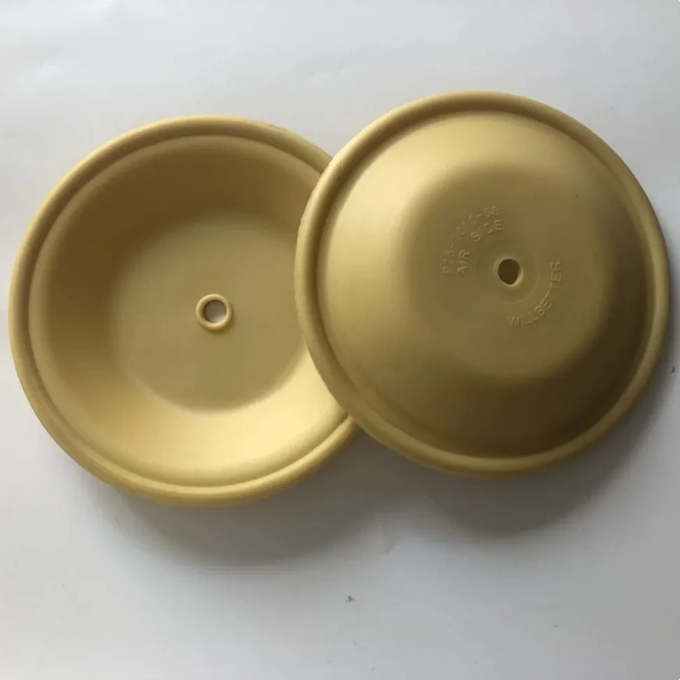 Wilden 1 Inch Pump Spare Parts, 02‑1010‑58 Santoprene Diaphragm & 02‑4550‑01 Pneumatic Diaphragm Pump Plate