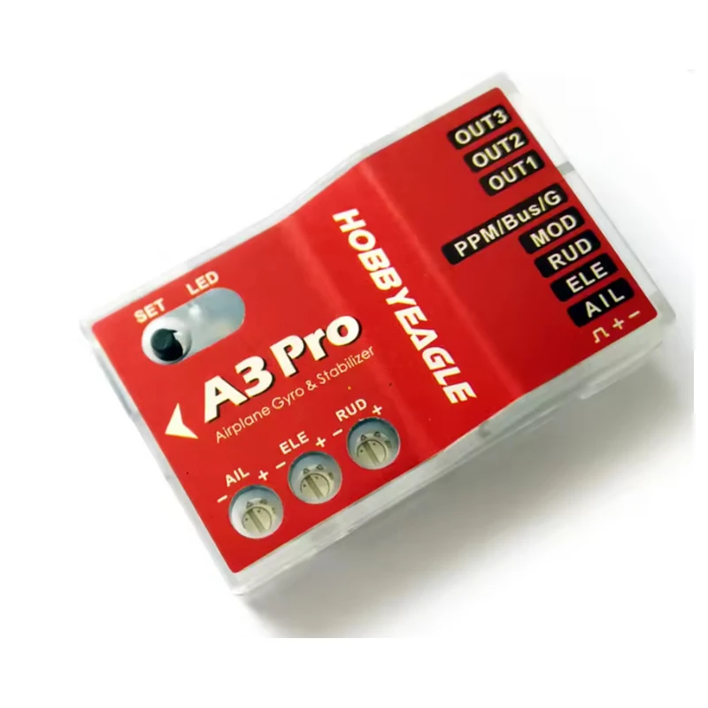 HobbyEagle A3 Pro / A3 Pro V2 Aeroplane RC Flight Controller Stabilizer System Stabilizer Gyro for RC Airplane Fixed-wing Copter