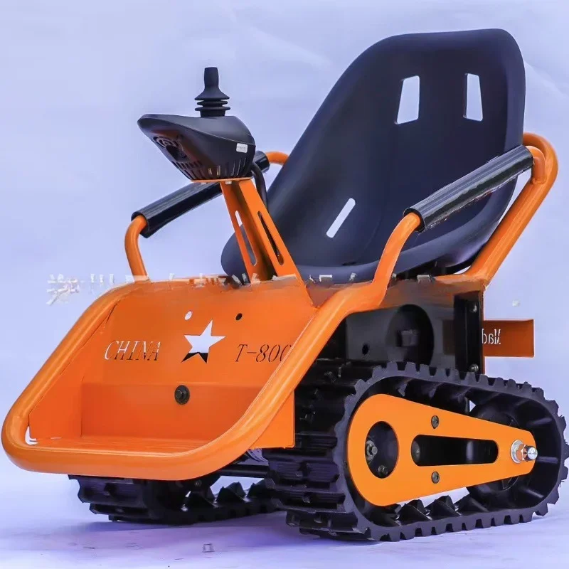 Ecological Park Farm Grassland Amusement Equipment Children's Tracked Small Tank Vehicle All-terrain Kart Four-wheeled Off-Road