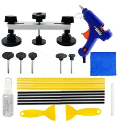 New Car Dent Repair Tool Hand Tools Kit Auto Paintless Body Hail Damage Fix Bridge Pulling Dent Adhesive Glue Removal Tabs