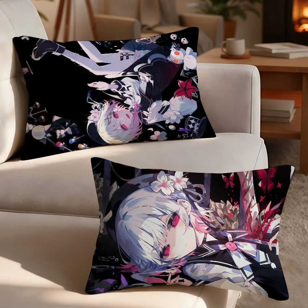 Game M-Magical Girl W-Witch Trials Pillow Case Suitable For Decorating Homes Bedrooms Children Room Sofas And Other Places