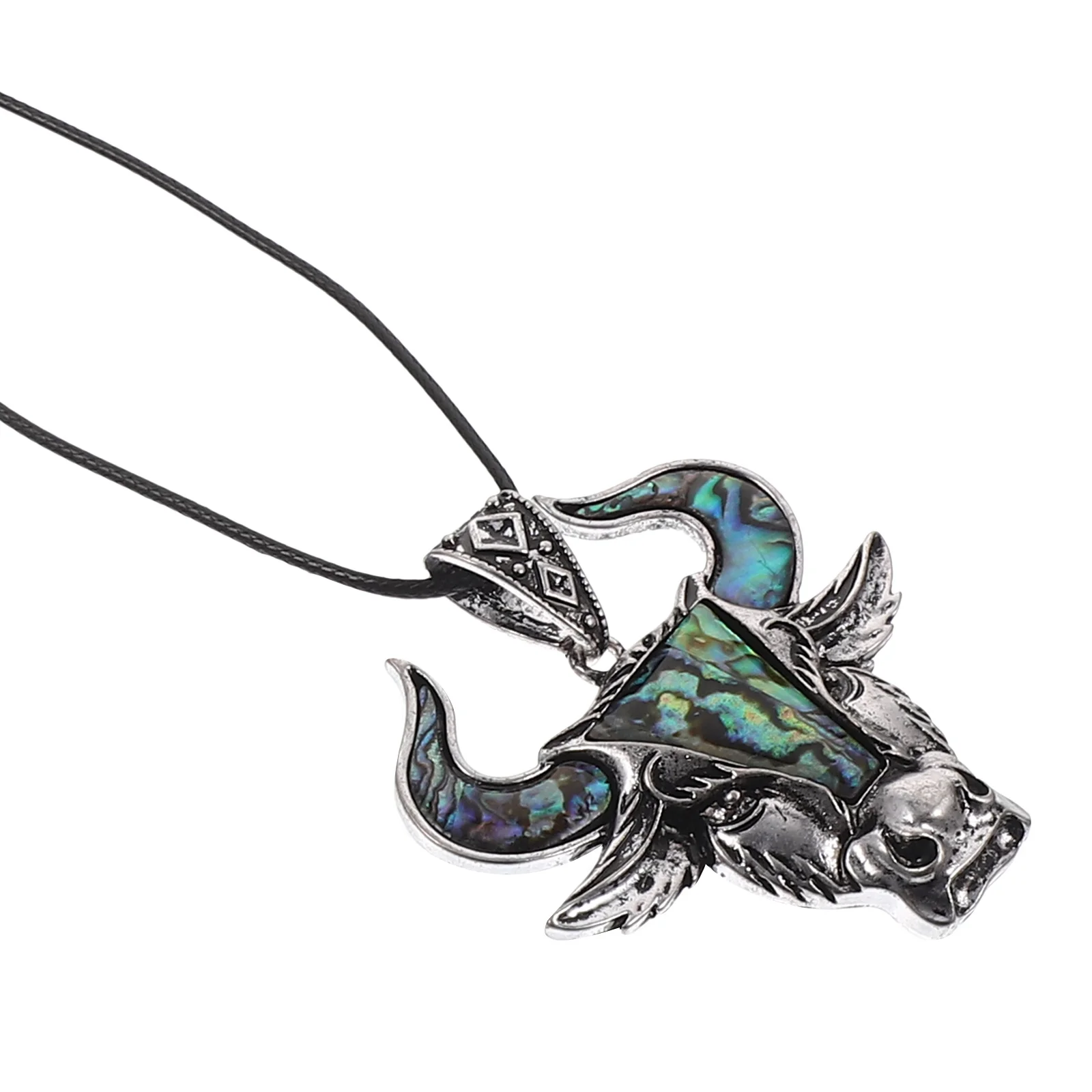 

1Set Punk Style Bull Head Pendant Metal Animal Charm for DIY Bracelet Necklace Jewelry Making Accessories DIY Animal Pendant