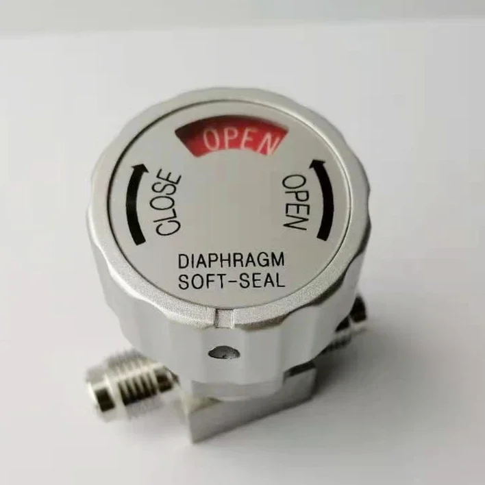 Diaphragm Valve for Semiconductor Gas SUS316L Manual Diaphragm Valve