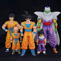 15cm Anime Dragon Ball Piccolo Figure Yamcha Son Gohan Figurine Kuririn Action Figures Pvc Statue  Collection Ornament Toy Gifts