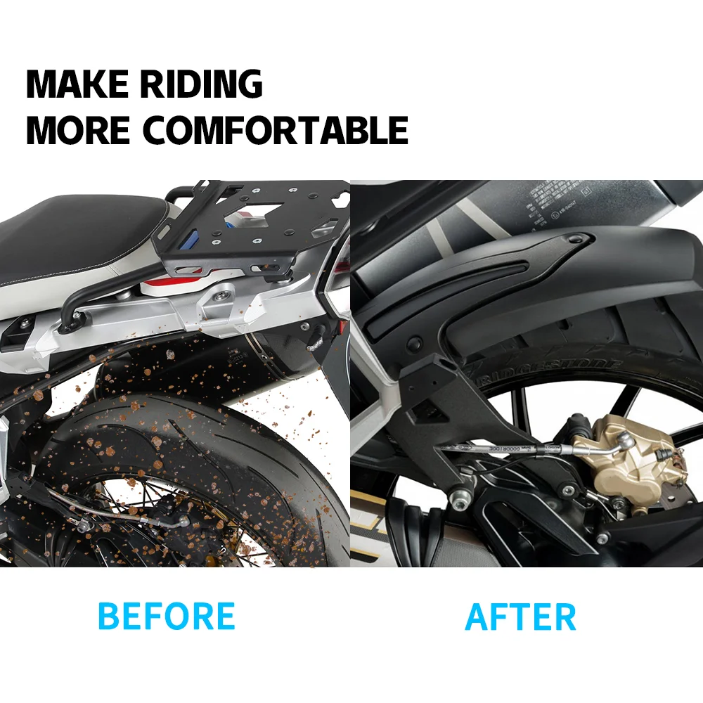 Motorcycle Rear Fender For BMW R1200GS R1250GS R 1250 1200 R1250 GS LC Adventure Wheel Hugger Mudguard Splash Guard