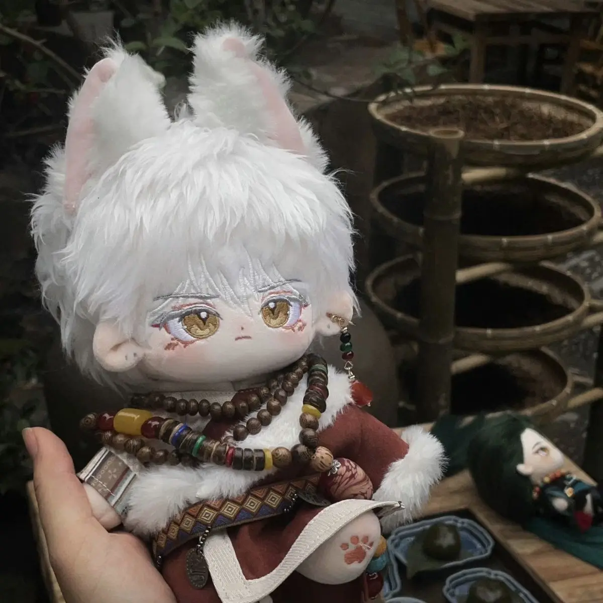 Gevulde 20 cm Licht en Nacht Sariel Knuffels voor Kinderen Knappe Jongen Cosplay Katoenen Pop Lichaam Anime Dress Up Figuren Kerstcadeau