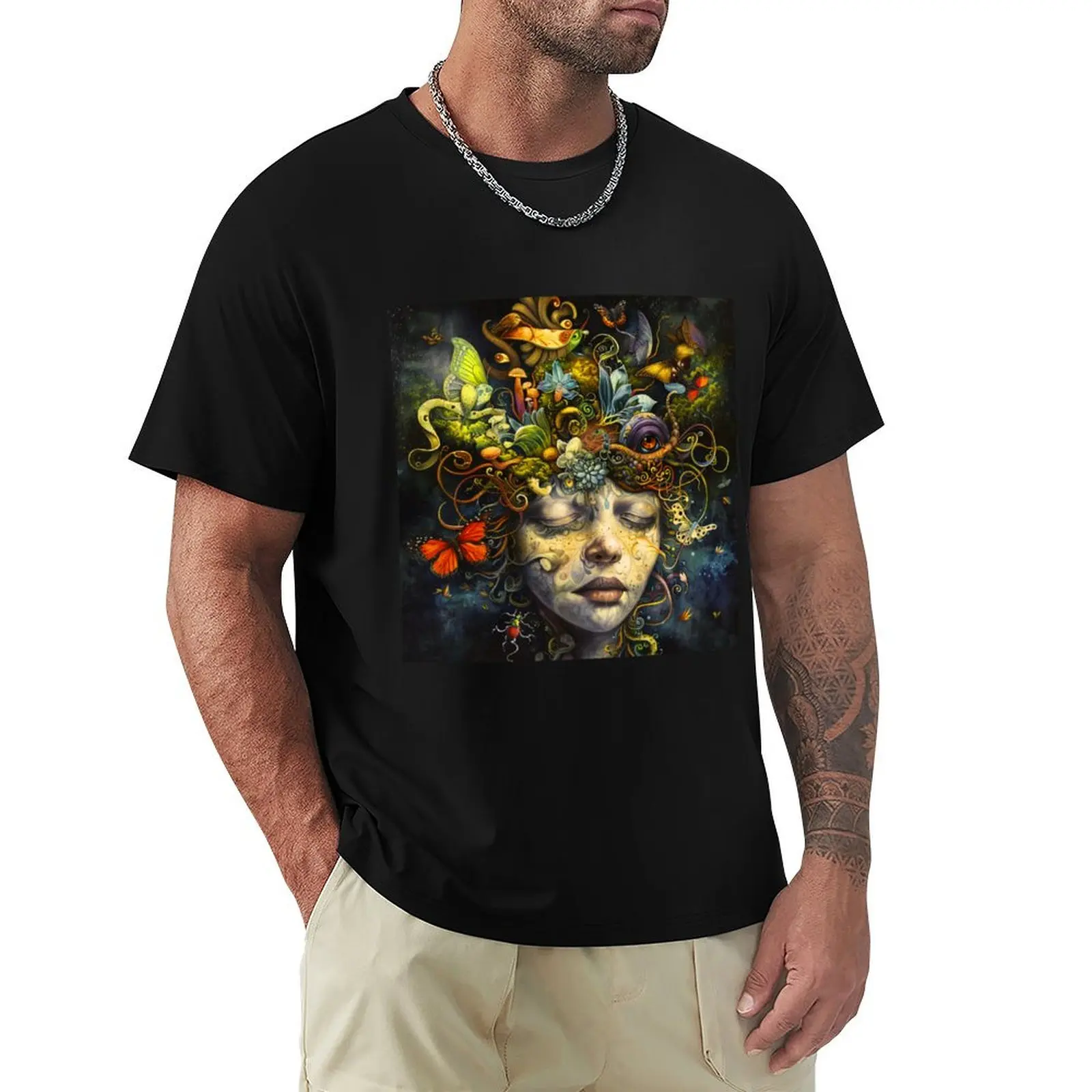 

Butterfly Mind T-Shirt Summer Casual Loose T-Shirt