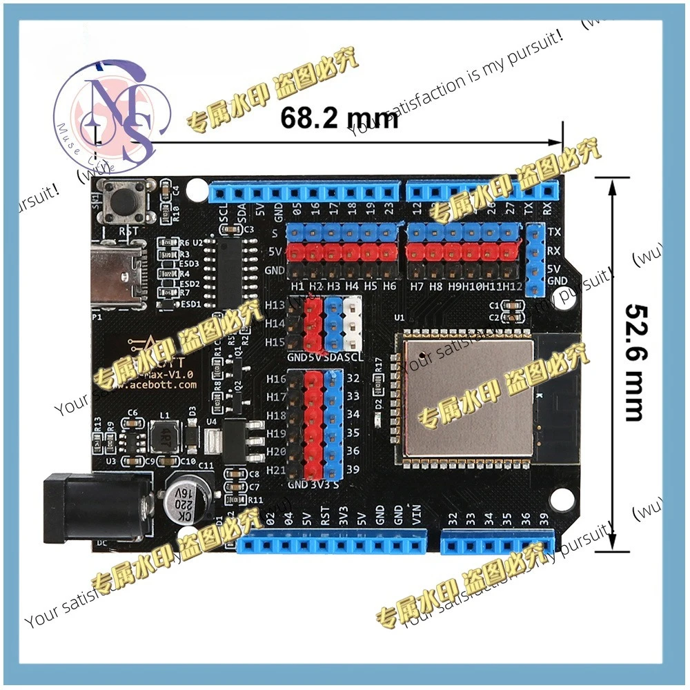 ESP32 development board Max V1.0/V3.0 for Arduino ACEBOTT