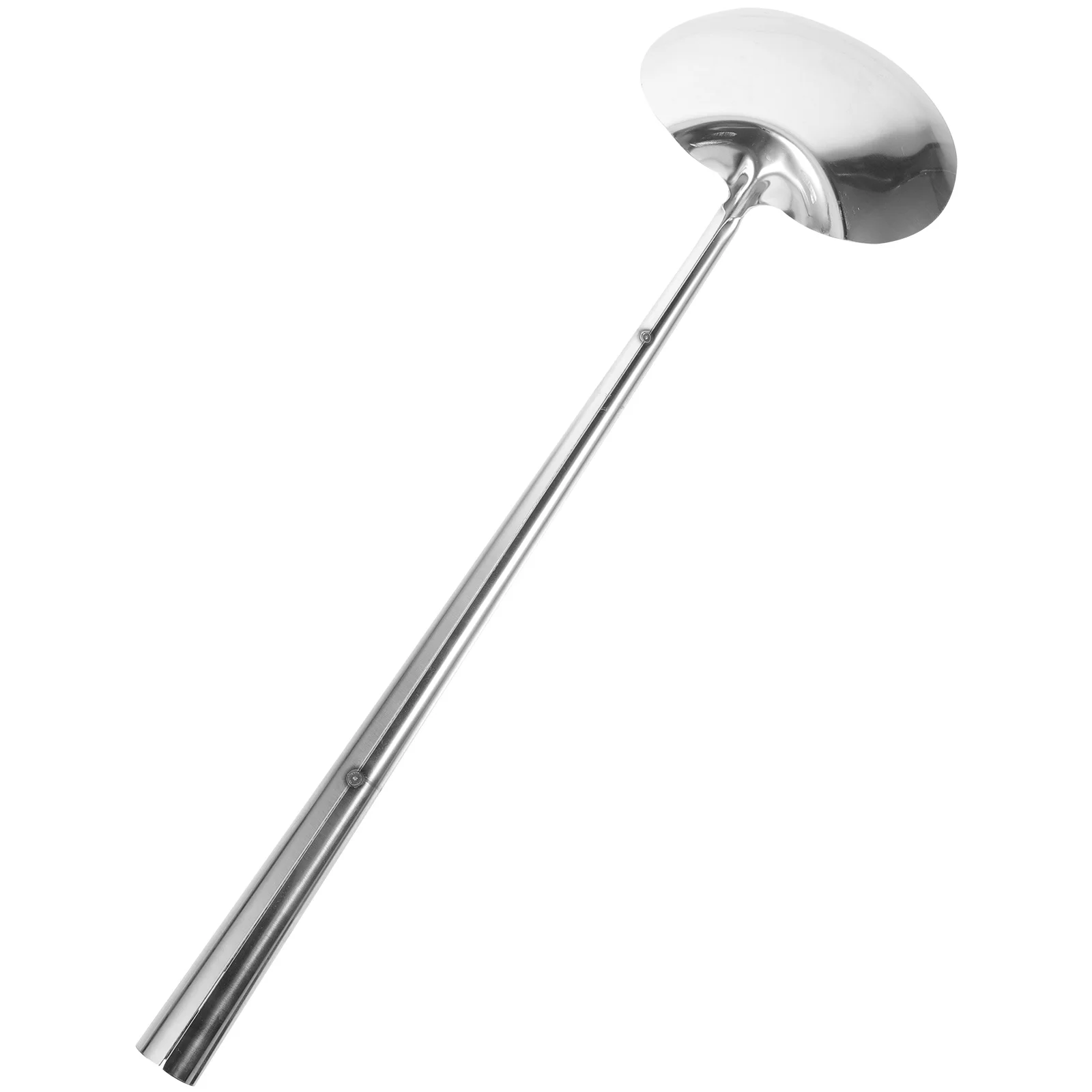 

Extra Strong Wok Spatula Stainless Steel Long Handle Turner for Kitchen Cooking Utensil Rustproof Hanging Hole Space Saving