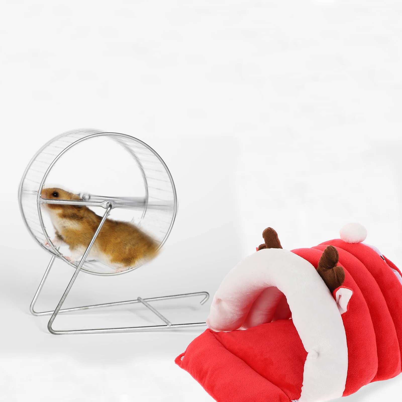 

Mini Hedgehog Soft Warm Nest Hamster House Comfortable Sleeping Bed for Small Pets Sofa Car Travel Hamster House