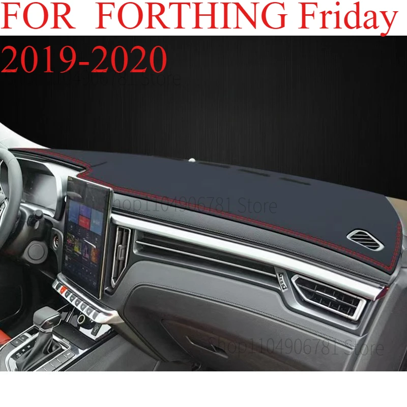 FOR  FORTHING Friday 2019-2020 Car Dash Mat Dashmat Dashboard Mat Cover Sun Shade Dash Board Cover Carpet Accessories