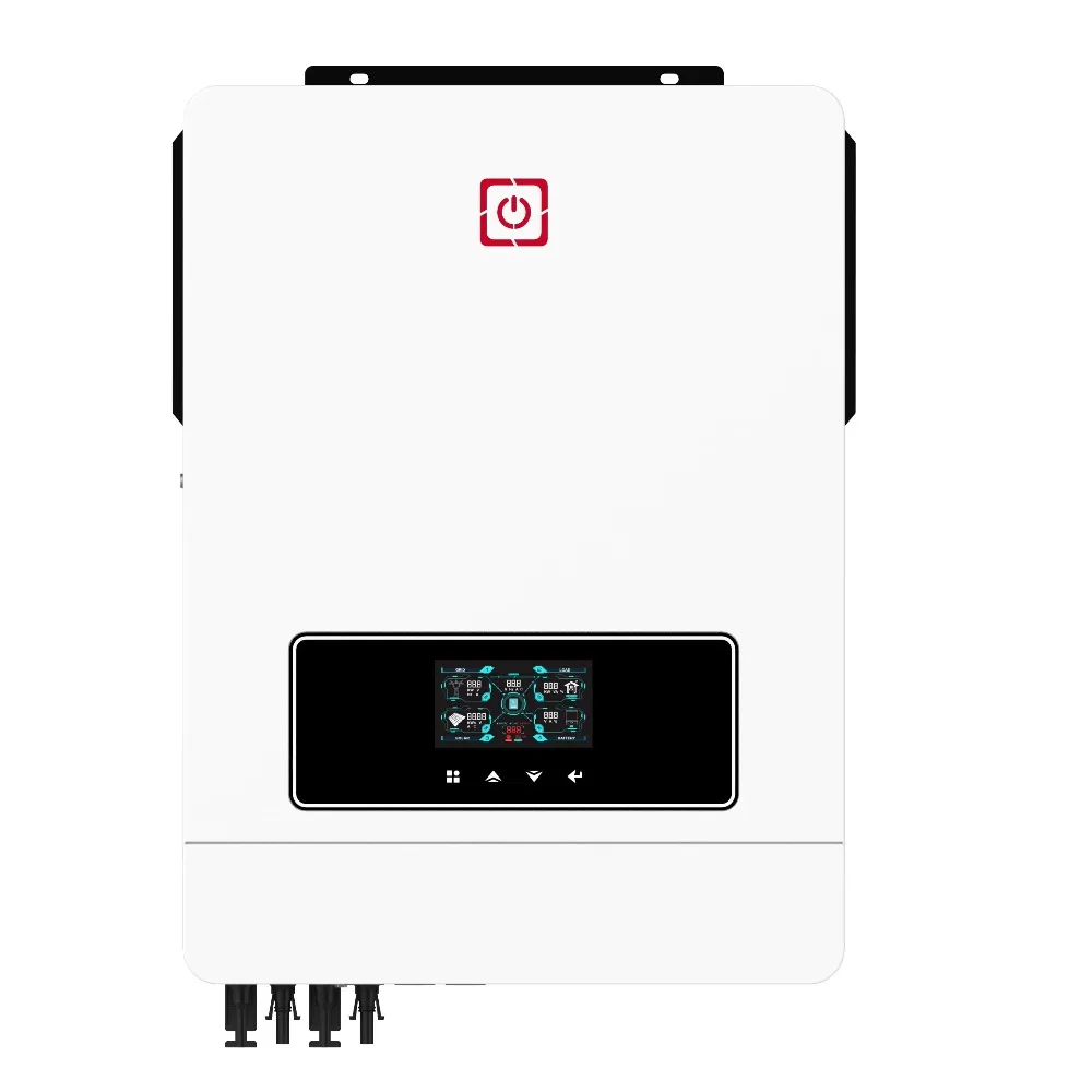 MAX Series 10.2KW Pure Sine Wave On/Off Grid Solar Inverter 160A Maximum Charge Current 98% Efficiency
