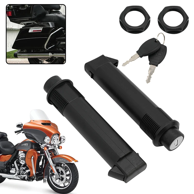 

Motorcycle Accessories Locks with 2 Keys Set Replacement For Scooter Electromobile Hard Saddlebags Universal