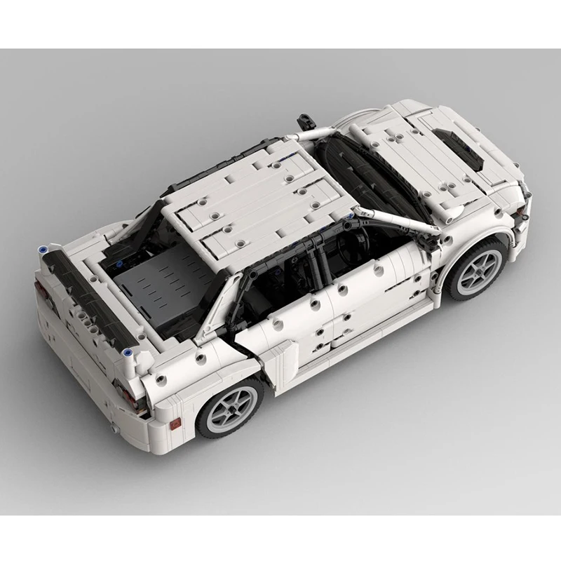 Champion Speed Cars Moc Bausteine Evolution VIII Sportwagen Modell Technologie Modulares Blockspielzeug DIY Montage Weihnachtsgeschenk