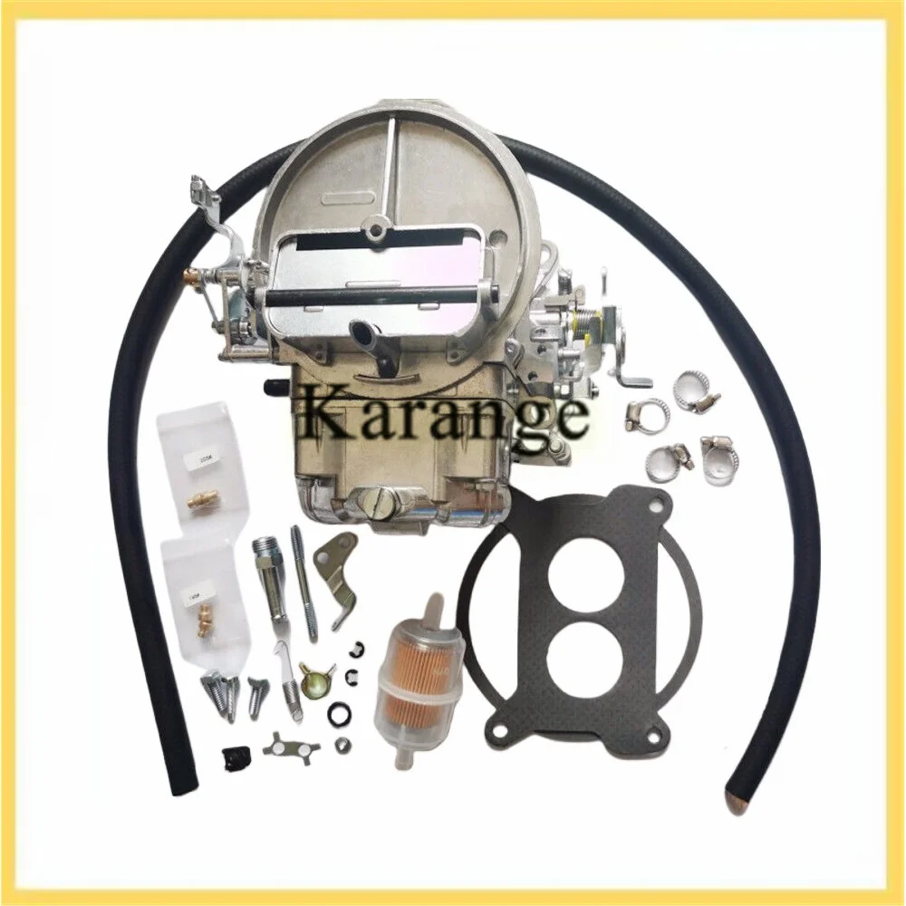 1 Set Carburetor 0-4412S for 2300 500 CFM 2 Barrel with Manual Choke Compatible with GMC CJ5 CJ7 F100 LA360