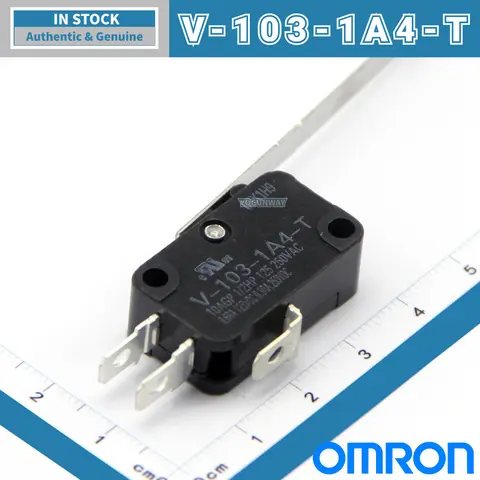 OMRON V Series V-103-1A4-T Basic Micro Switch Limit Switches Wholesale New Authentic Original
