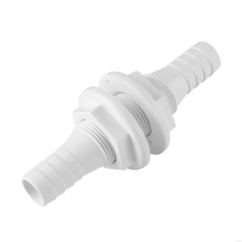 

D5be Plastic Thru Hull Fitting Double Condered Connector для 3/4 дюймового шлангового соединения