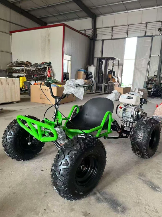 Multi Specification Outdoor Racing Kart, 90cc/212cc Optional 6/10 Inch Tires 35-60km/h Adjustable Speed for Kids Adults Sports