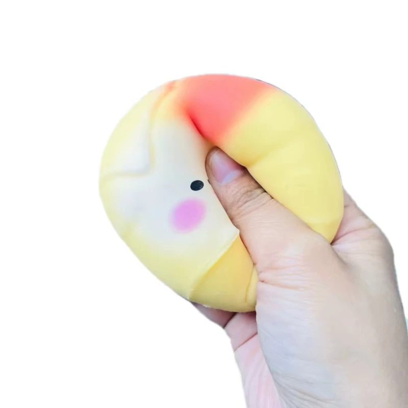 Crunchy Squishy Cute Puppy Bread Squeeze Toys Soft Simulated Food Anti Stress Fidgets Toys Slow Rebound Relieve Stress Toy image 5