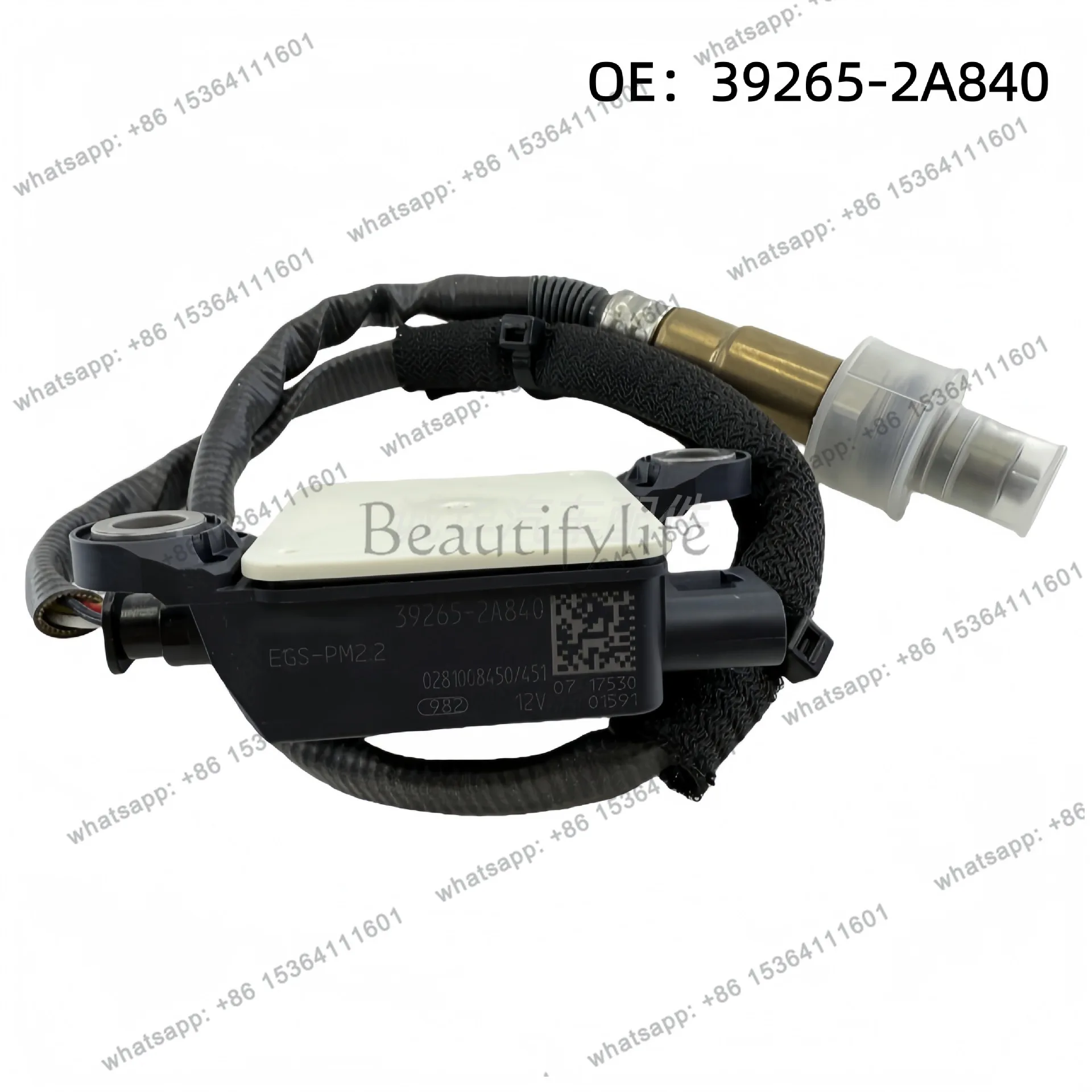 TOOL 39265-2A840 0281008450 Cross-border particulate matter sensor PM