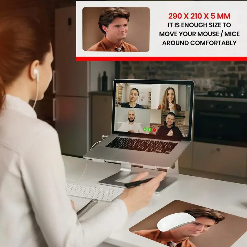 Friends TV Show Mouse Pad   Keyboard Mouse Mats Smooth Padmouse Desk Play Mats 24x20cm For Game Player Mousepad