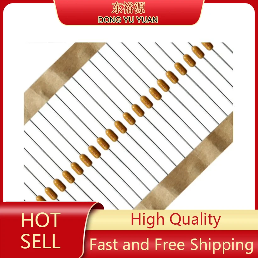 100PCS 50V 474 223 224 105 104 103 102 1NF 10NF 100NF 22NF 220NF 470NF CT42 Axial Multilayer Ceramic Monolithic Capacitor