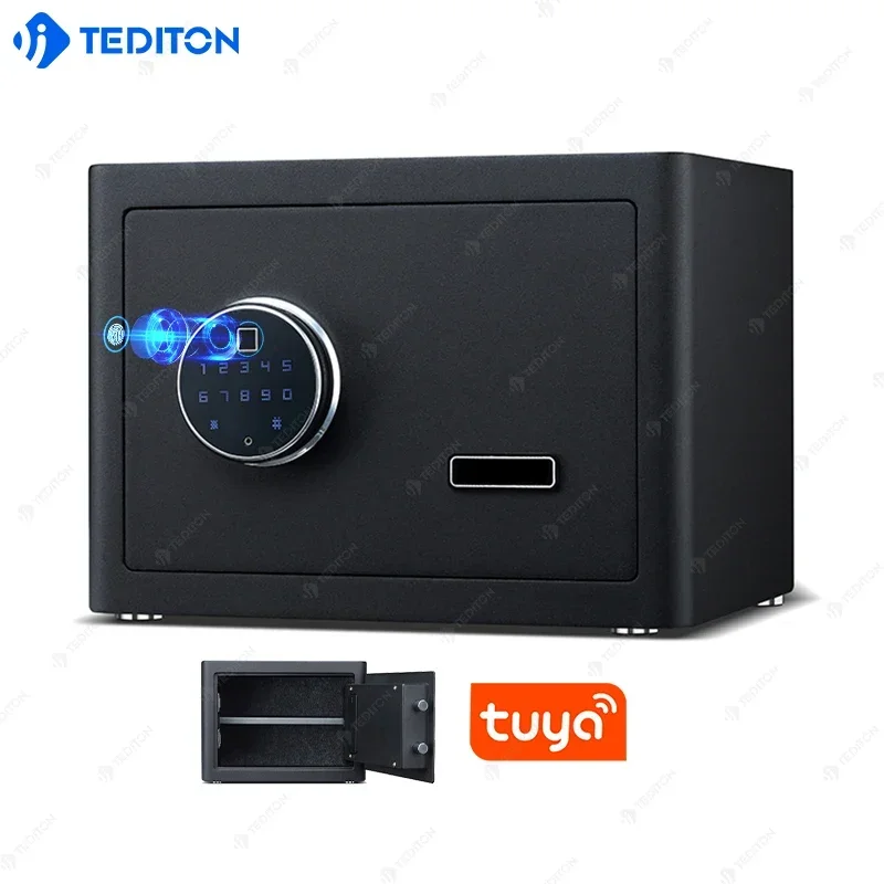 

Safe Box For Money Fireproof And Fingerprint Combination Key Lock Electronic Digital Security Safe Box