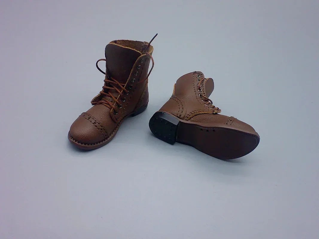 DID A80167 1/6 Soldier Boots Model for 12 '' World War II US Army Air Force Pilot Captain