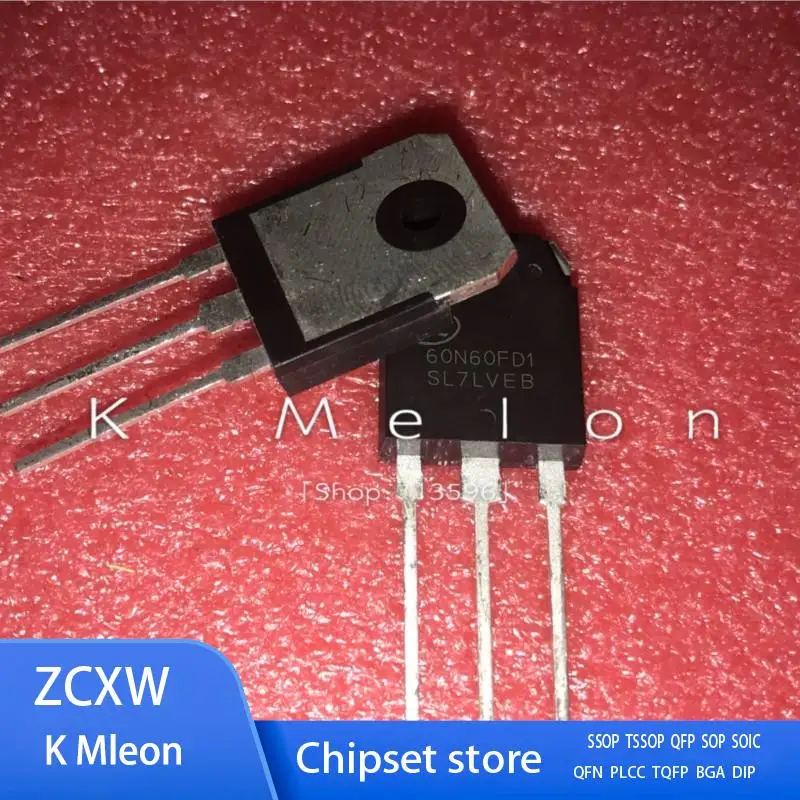 5PCS-10PCS/LOT     SGT60N60FD1PN SGT60N60FD1 60N60FD1 TO-3P