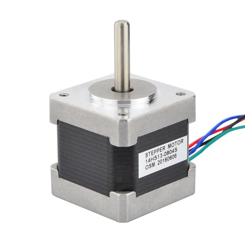 Nema 14 Stepper Motor 18Ncm(25.5oz.in) 0.8A 4-lead 34mm Nema14 Bipolar 1.8deg Stepper Motor for 3D Printer CNC Robot