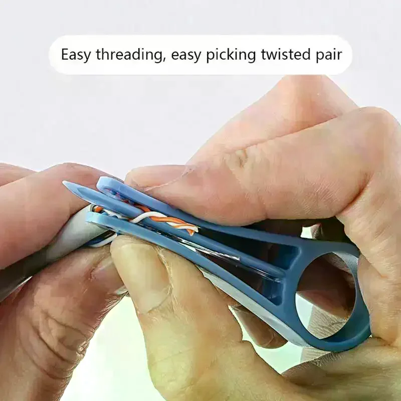 Network Cable Untwist Tool, Engineer Wire Straightener For CAT5/CAT5e/CAT6/CAT7 Wires Pair Separator Tools Quickly & Easily Untw