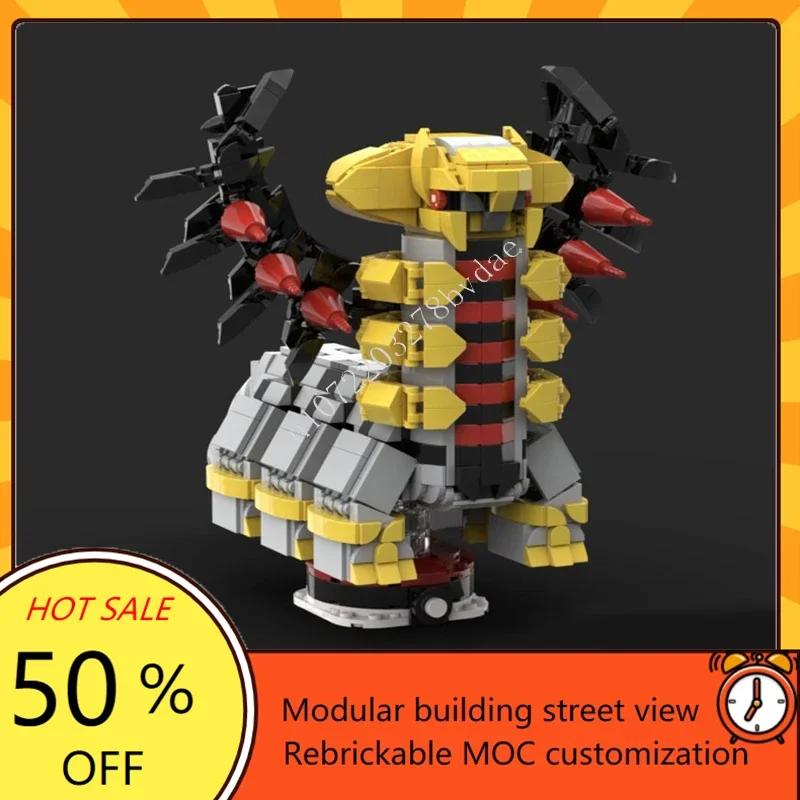 

1324PCSMOC City Animal Giratina altered form Block Zoo Cute Pets Accessories Home Technical DIY Bricks Friend Christmas Toy Gift