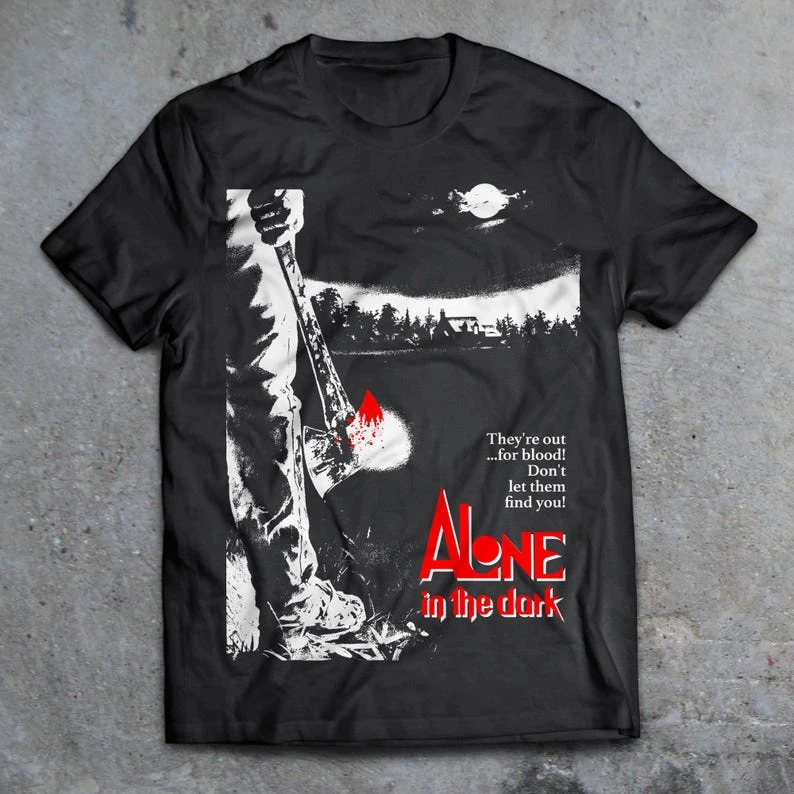Alone in The Dark 1982 Slasher Horror Movie T-Shirt, 80s Horror Shirt, Lost Boys, Friday The 13th, Slumber Party Massacre