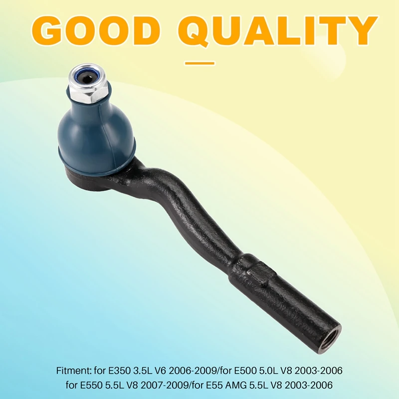 Front Outer Tie Rod End For Mercedes-Benz W211 CLS500 CLS550 CLS55 E320 E350 E500 E55 E550 S65