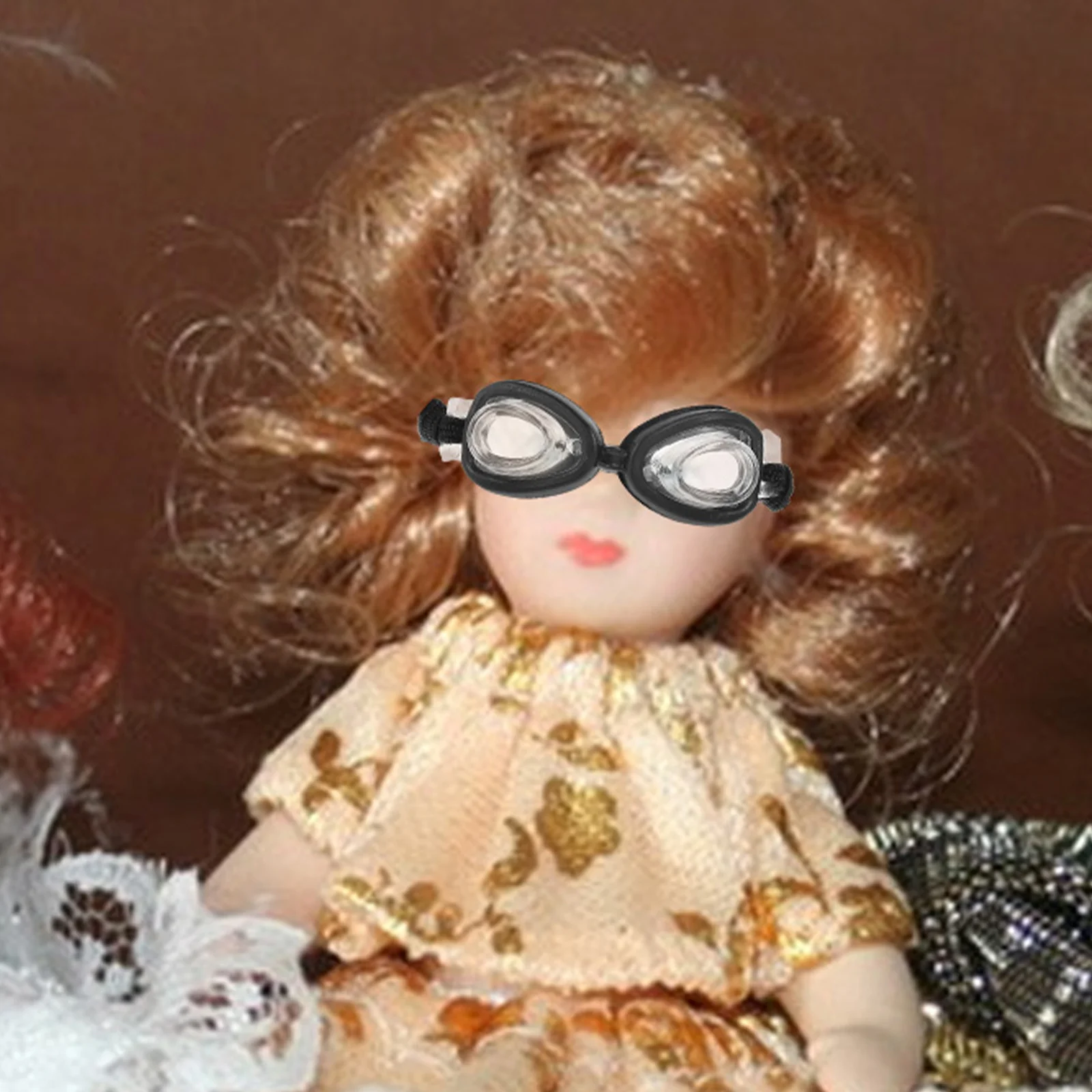 

10pcs Miniature Swimming For Realistic Tiny Swim Goggles Dress Up Props Lightweight Mini Accessories – Pool Party