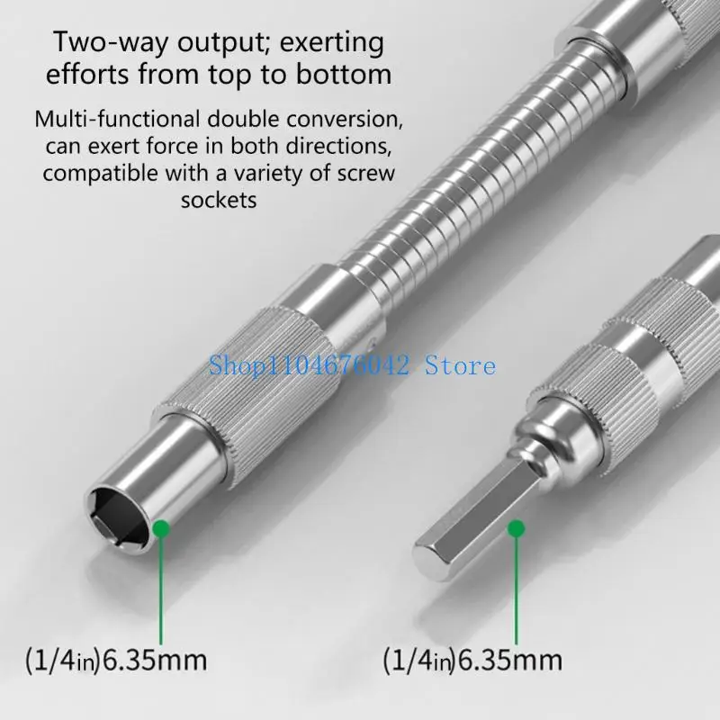

5asd Bendable Drill Bit Extender 150mm 200mm 300mm Power Tool Accessory