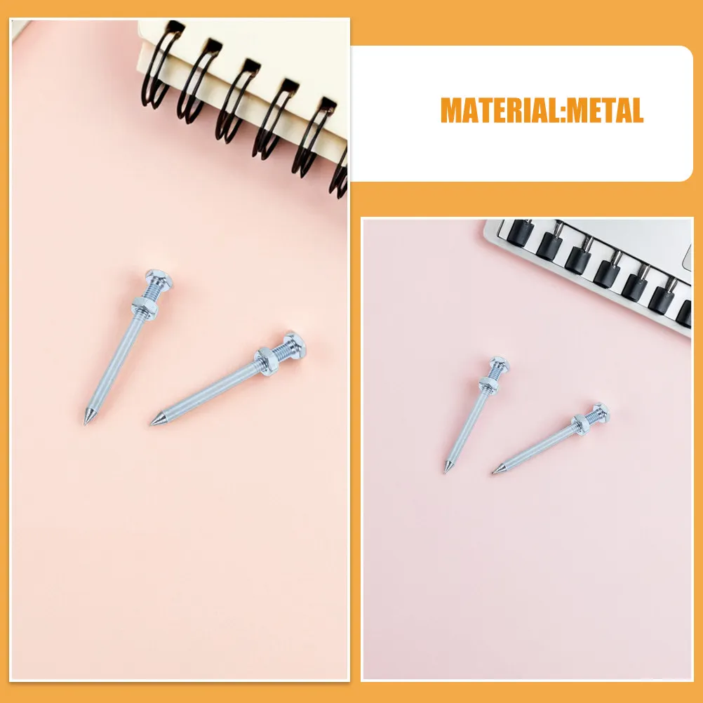 15Pcs Metal Heavy Duty Replacement Lawn Aeration Spikes Grass Shoes Spikes For Aerator Soil Tool Yard