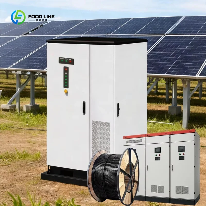 120-250kw Hybrid Inverter Solar Energy System Commercial Energy Storage Solar Panel for Industrial Use Custom
