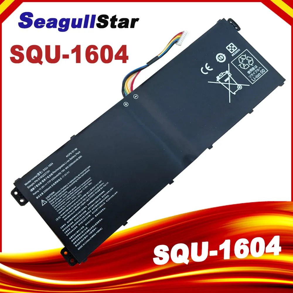 

SQU-1604 15.28V 3320mAh 50.7Wh Laptop Battery for Hasee 916Q2272H L9 L9-581HN3 L9-781S LG 15U47 LG 15U470 916Q2272H