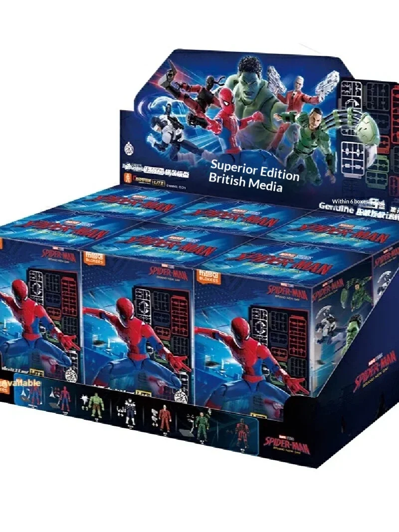 Blokees Marvel Movable Building Block Action Figure Collectible Model Desktop Display For Adult Collectors