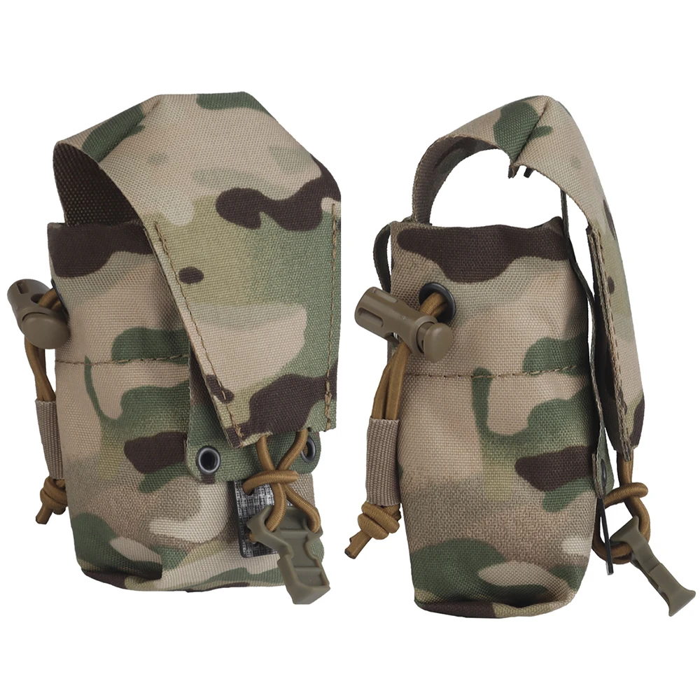 Tactical Banger Pocket Silent Mag Pouch Flashbang Smoke Bag FCPC Plate Carrier Molle Accessories Airsoft Shooting Trainning Gear