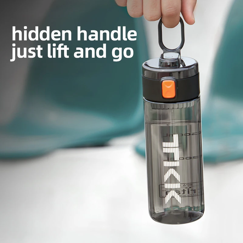 TKK 350ml Tritan Material Water Bottles BPA-Free Creative Fashion Water Bottle With Portable Rope Outdoor Travel Cup Fitness