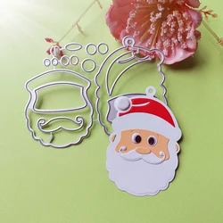 Exquisite Santa Claus Ornaments  cutting dies for English letters, scrapbooks, reliefs craft stamps, photo album puzzl