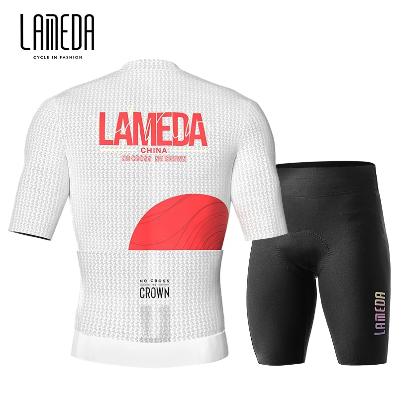 

LAMEDA cycling clothing short sleeve men's quick dry jacket summer mountain road bicycle Prevailing Custom suit