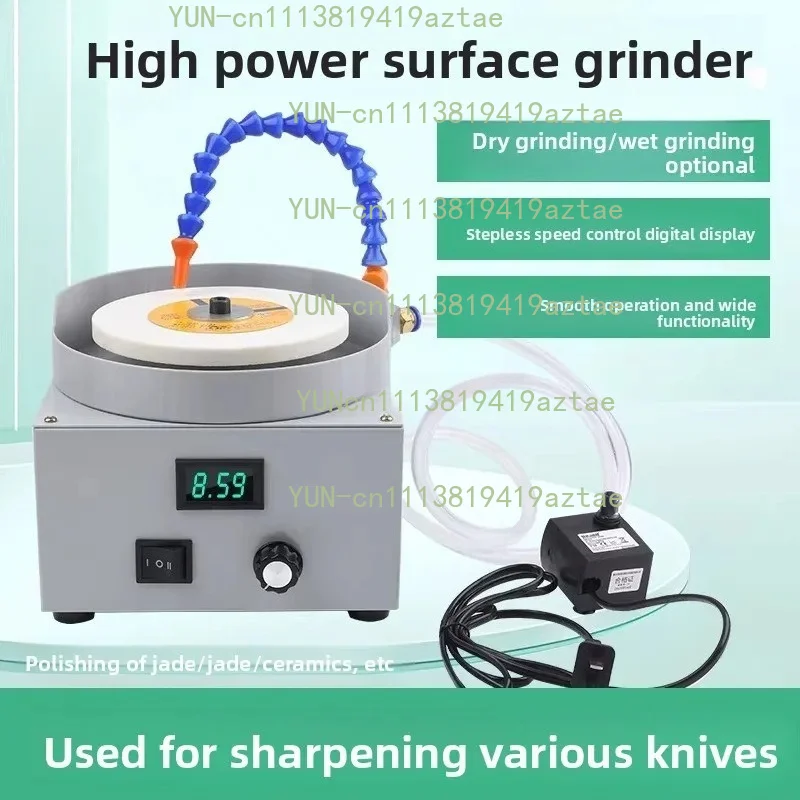 110-220v Flat Grinder, Dry & Water Grinder, Diamond Disc, Kitchen Knife, Scissors Tools